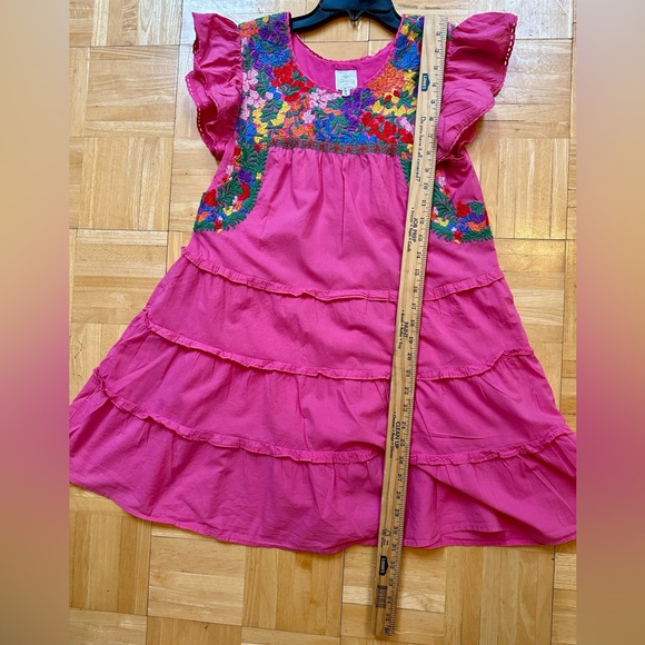 J. Marie Cameron embroidered floral dress - Picture 8 of 12